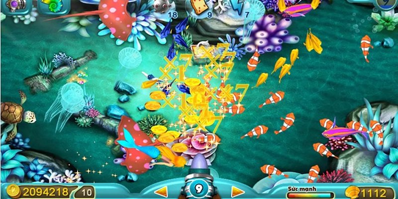 Bắn cá ăn xu tựa game siêu hot hit phù hợp mọi đối tượng